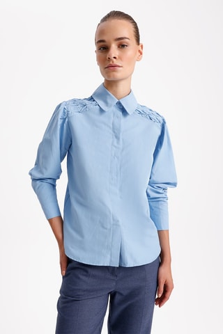 Camisa - Azul-celeste