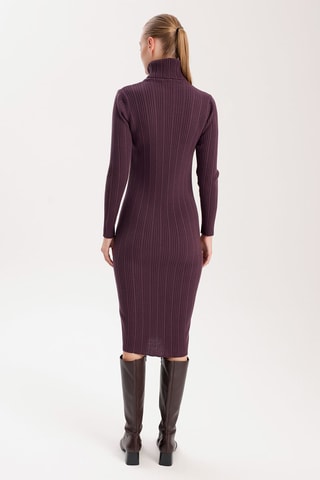 Vestido justo - Violeta
