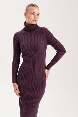 Vestido justo - Violeta
