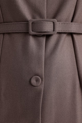 Vestido-camisa - Cinzento-escuro