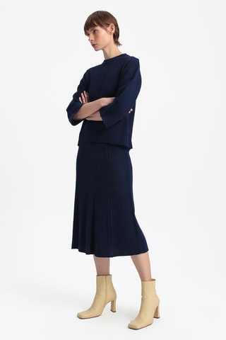 Camisola - Azul-marinho