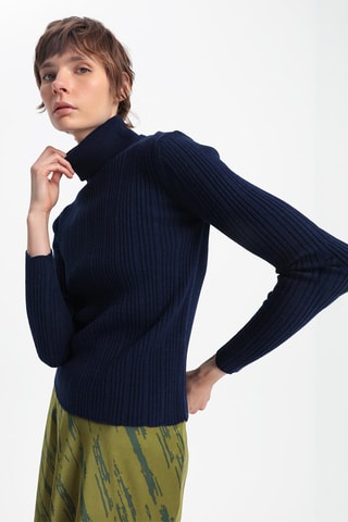 Camisola - Azul-marinho