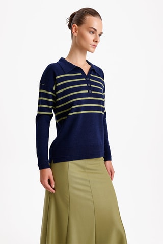 Camisola - Azul-marinho