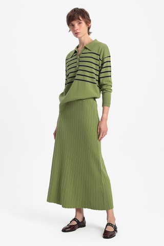 Saia midi - Verde