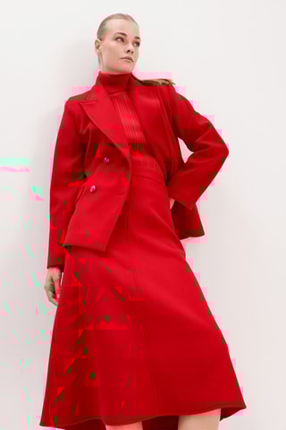 Casaco de marinheiro - Vermelho