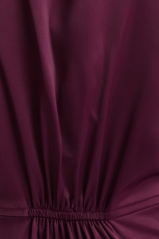 Vestido-camisa - Ameixa