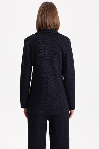 Blazer - Azul-escuro