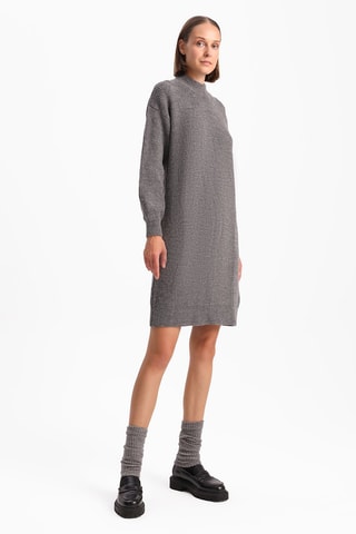 Vestido-camisola - Antracite