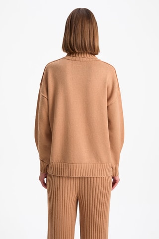 Camisola oversize - Bege