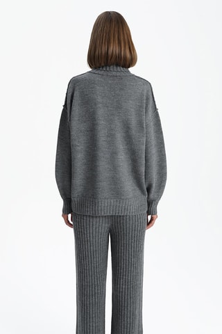 Camisola oversize - Antracite