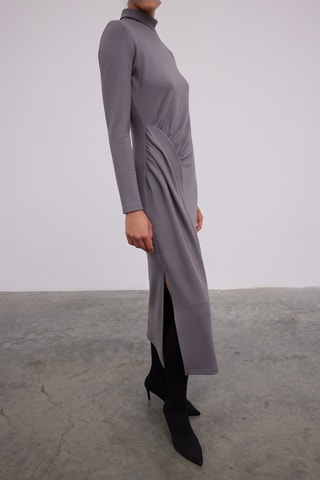 Vestido comprido - Antracite