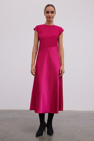 Vestido comprido - Fúcsia