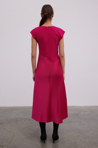Vestido comprido - Fúcsia