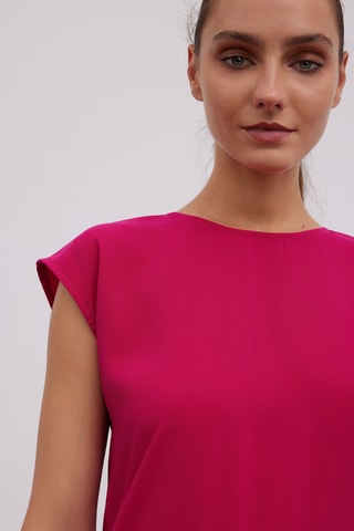 Vestido comprido - Fúcsia