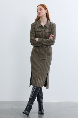 Vestido direito - Toupeira