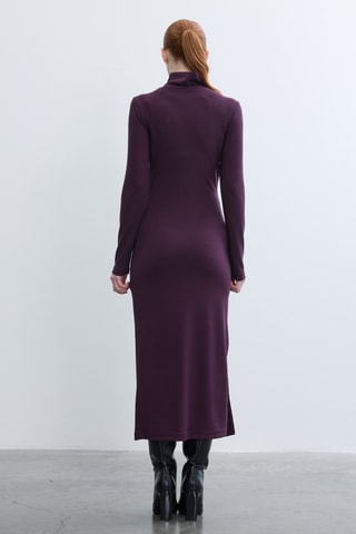 Vestido comprido - Bordô