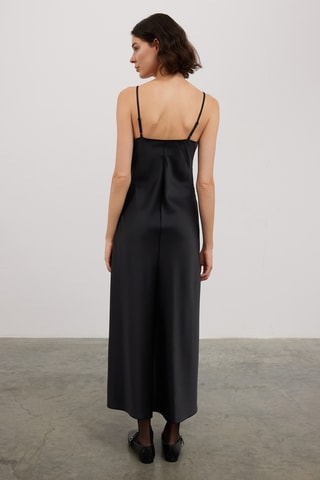 Vestido midi - Preto