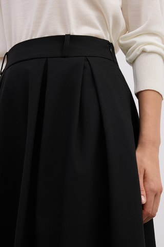 Saia midi - Preto