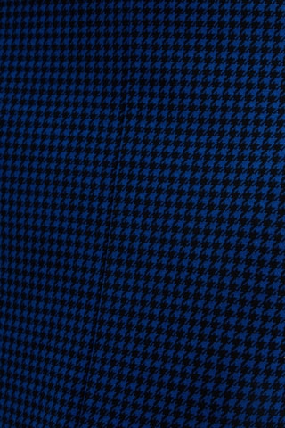 Saia midi - Azul-cobalto