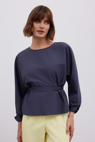 Blusa - Cinzento