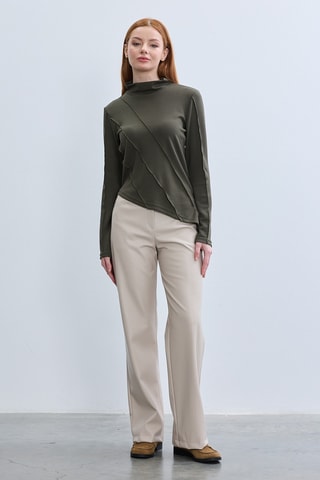 Blusa - Verde-azeitona