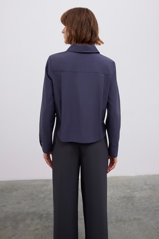 Camisa - Cinzento-escuro