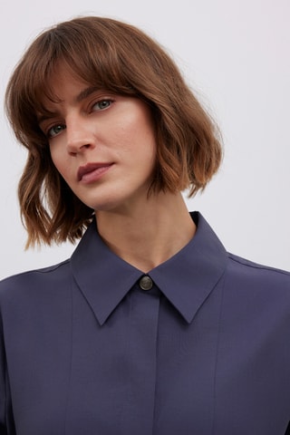 Camisa - Cinzento-escuro