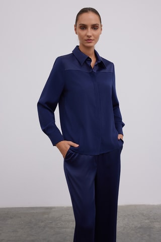 Camisa - Azul-marinho