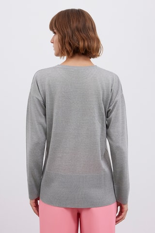 Camisola - Cinzento-escuro