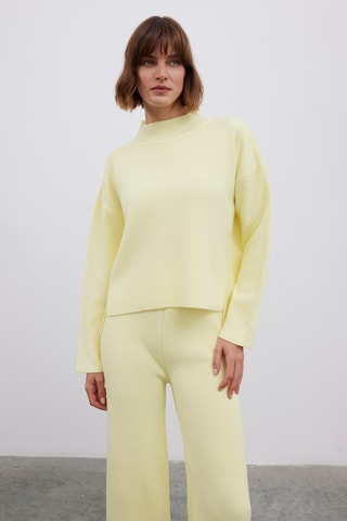 Camisola oversize - Amarelo