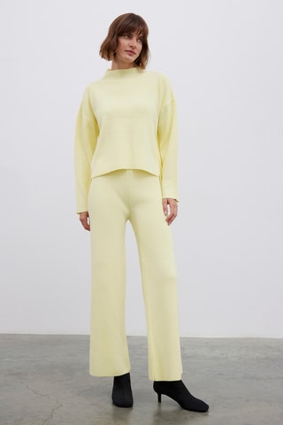 Camisola oversize - Amarelo