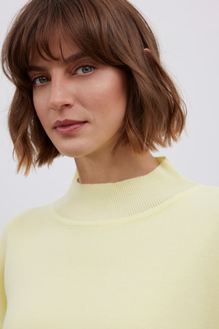 Camisola oversize - Amarelo