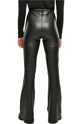 Broek Flare Cut Hoge Taille - Zwart