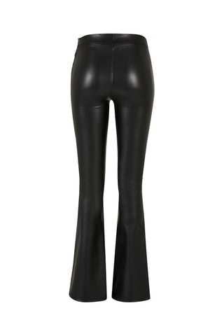 Broek Flare Cut Hoge Taille - Zwart