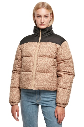 Gewatteerde Jas - Beige