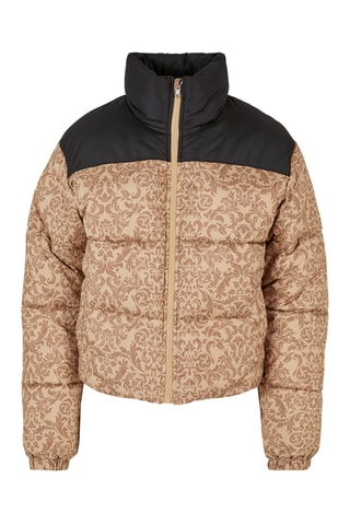 Gewatteerde Jas - Beige
