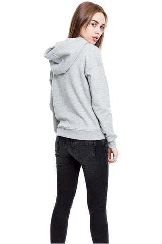 Sweater met Capuchon - Gemêleerd Grijs