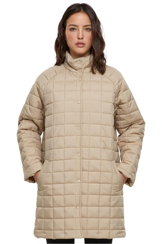 Gewatteerde Jas - Beige