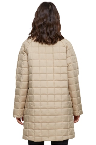 Gewatteerde Jas - Beige
