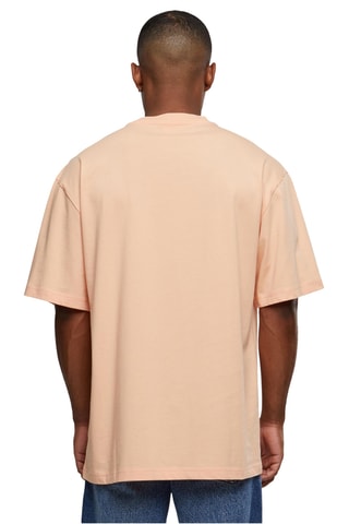 2 T-shirts - Perzikkleurig en Wit