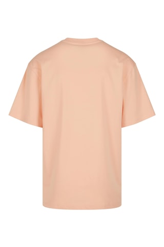 2 T-shirts - Perzikkleurig en Wit