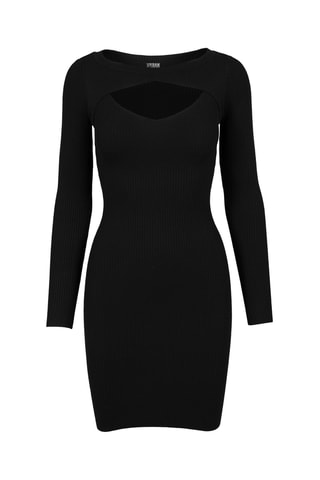 Trui-jurk - Zwart