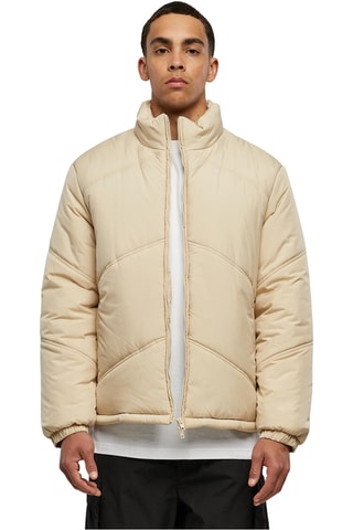 Gewatteerde Jas - Beige