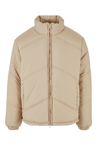 Gewatteerde Jas - Beige