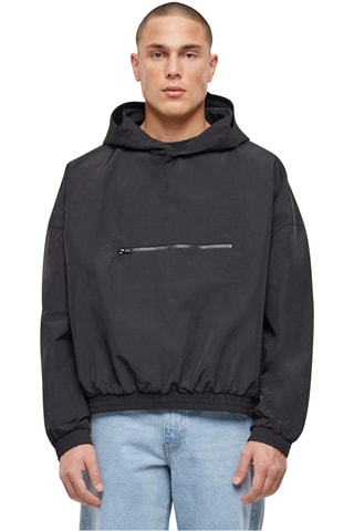 Windjack met Capuchon - Zwart