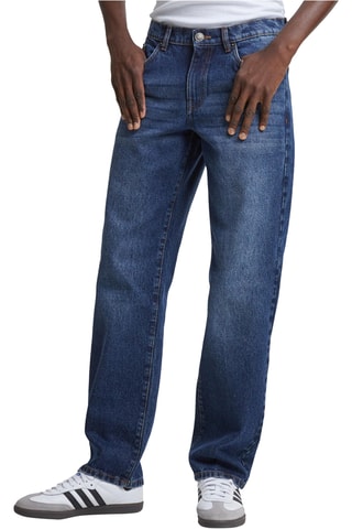 Rechte Jeans - Donkerblauw