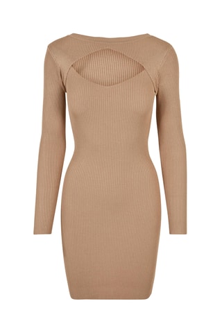 Trui-jurk - Beige
