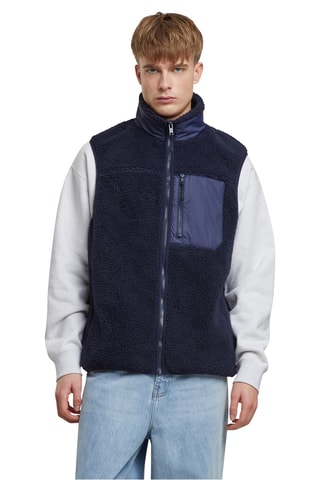Mouwloos Vest - Marineblauw