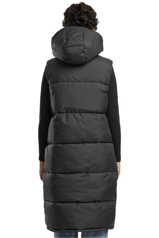 Lange Bodywarmer - Zwart