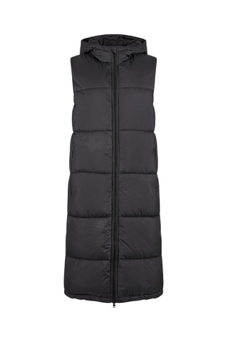 Lange Bodywarmer - Zwart